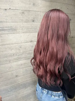 ロング カラー 🧸 EARTH 佃 萌海 ☁️のヘアスタイル