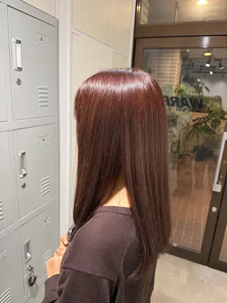 セミロング ハイトーン/艶カラー /スパイキーショートのヘアスタイル