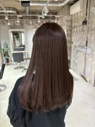 ロング カラー ashuley YUKIのヘアスタイル