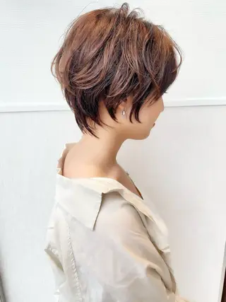 ショート 似合わせカット/ レイヤーカット/新谷のヘアスタイル