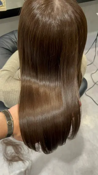 ロング カラー パーマ 🌈艶髪/髪質改善 新宿itouのヘアスタイル