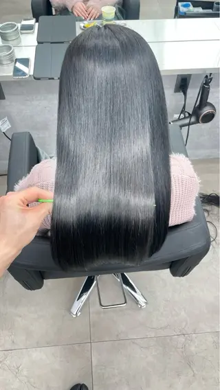 ロング カラー パーマ 🌈艶髪/髪質改善 新宿itouのヘアスタイル