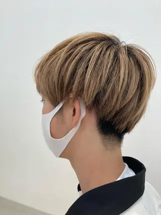 ショート メンズ 佐藤 睦月のヘアスタイル