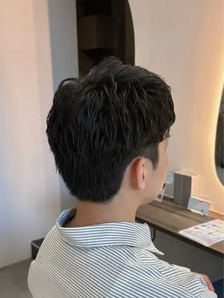 パーマ メンズ 池谷 茉耶のヘアスタイル