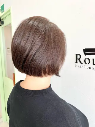 ショート 須賀 知穂のヘアスタイル