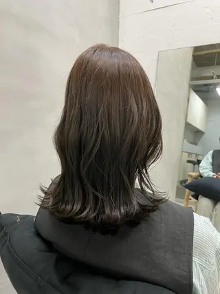 ミディアム fuka モデル募集のヘアスタイル