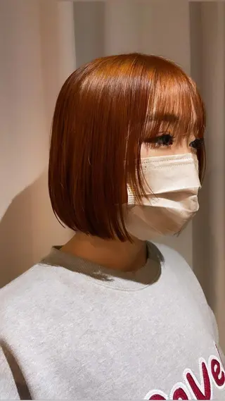 ショート カラー ヘアアレンジ REONA🪽✨薬院 レイヤーカット🫧のヘアスタイル
