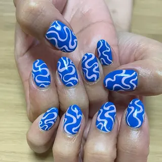 ネイル 田口かおり まつげモデル募集中のネイルデザイン