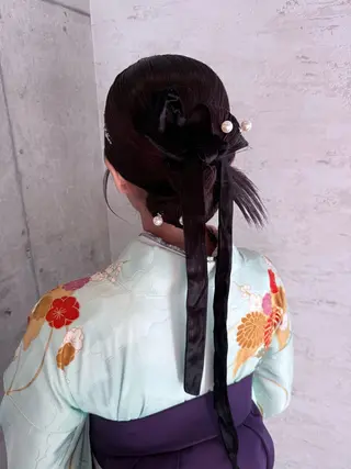 ヘアアレンジ はやしほのか| ヘアセット×カラーのヘアスタイル