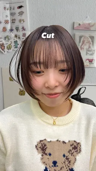 ショート JUURI- Shionのヘアスタイル