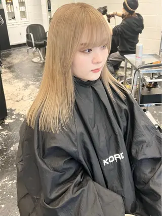 ミディアム カラー HARU//原宿🤍 リピート率NO.1のヘアスタイル