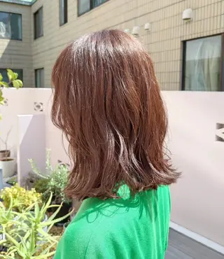 ミディアム カラー ducca/ kariyaのヘアスタイル