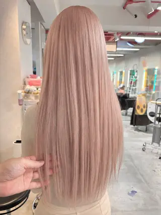ロング カラー 【デザインカラー】 南堀江　宇都宮のヘアスタイル