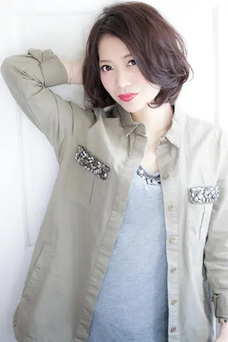 ショート EIGHT plum TOKIOリミテッドのヘアスタイル