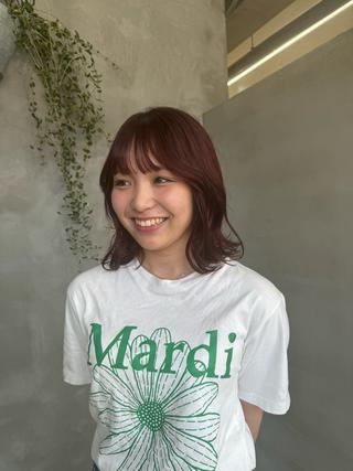 ショート カラー MAEUL miyuのヘアスタイル