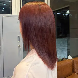 セミロング カラー 🍀似合わせカラー 🍀あかりのヘアスタイル