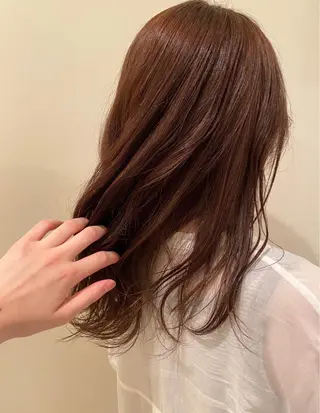 セミロング カラー カットモデル募集中/ 店長/角田真哉のヘアスタイル