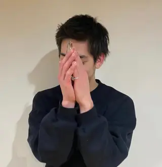 ショート メンズ io濱川 遥のヘアスタイル