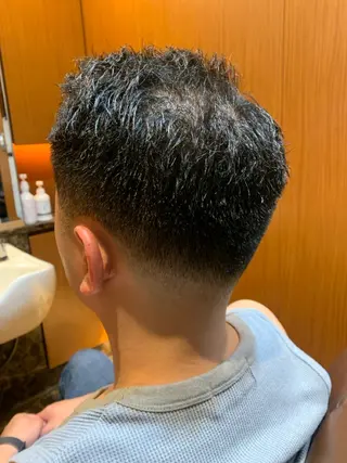 ショート メンズ 杉本 翔希のヘアスタイル