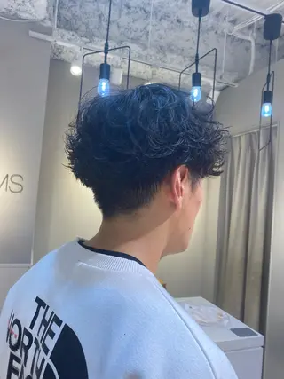 パーマ メンズ メンズ清潔感のプロ 💈メンズパーマ藤田のヘアスタイル
