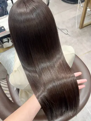 セミロング カラー ヘアアレンジ 天神/ダブルカラー/ 韓国ヘア/yuutoのヘアスタイル