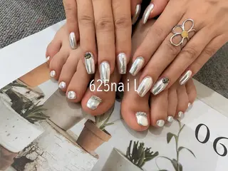 ネイル 625nail 無料P有/春日白水のネイルデザイン