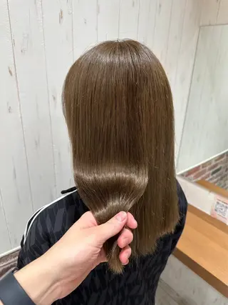 ロング カラー 堀野 由樹也のヘアスタイル