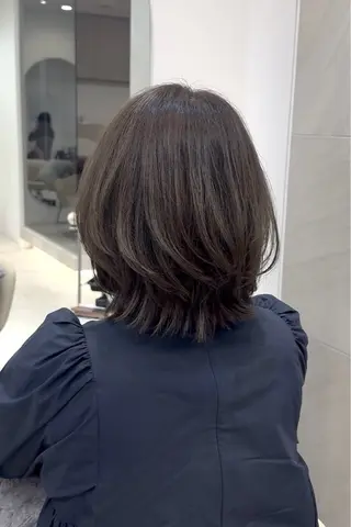 ミディアム カラー パーマ ヘアアレンジ パク・ボミン小野リエ 韓国ハーフ🦊のその他イメージ