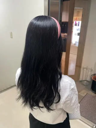カラー ケアブリーチ/透明感 カラー🎀moeのヘアスタイル