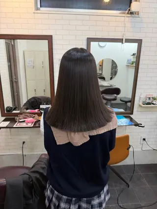セミロング 千葉 涼平のヘアスタイル