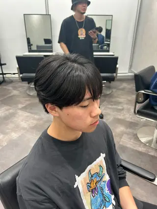 ミディアム メンズ 🐠メンズ特化🐠 井上風冴のヘアスタイル