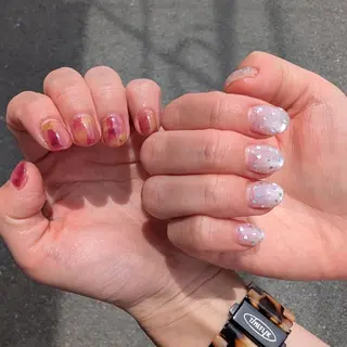 ネイル 中田 巴菜のネイルデザイン