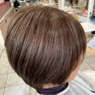 ショート カラー 無料モデル募集中🫧 田村 羽夏のヘアスタイル