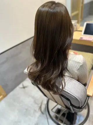 ロング やまぐち あやみのヘアスタイル