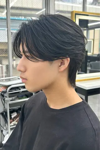 ショート カラー メンズ メンズスタイリスト 前田雄輝のヘアスタイル
