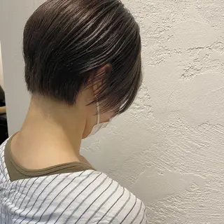 ショート レイヤーボブ/ボブ 仲川和人のヘアスタイル