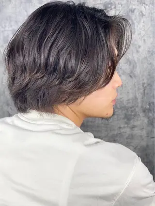 セミロング 千葉 翔太のヘアスタイル