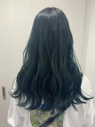 ロング カラー カラーリスト/アイ リスト/牛込萌香🫧のヘアスタイル