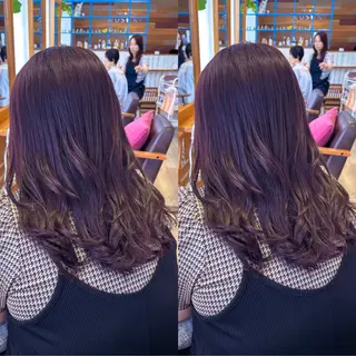 セミロング カラー RINNO🌷透明感 カラー/髪質改善のヘアスタイル