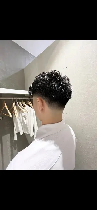 ショート メンズ 萩森 龍也のヘアスタイル