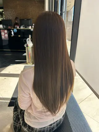 ロング カラー ishizuka toaのヘアスタイル