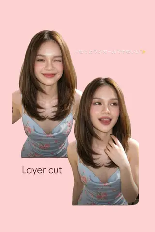 ミディアム レイヤー/ボブ ❣️manamiのヘアスタイル