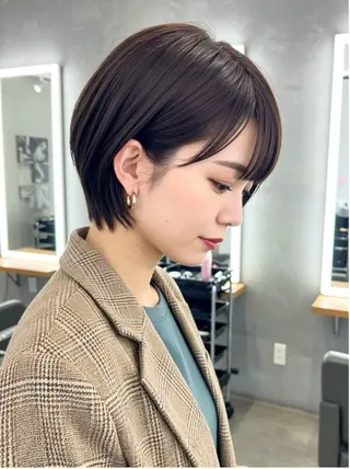 ショート 🖤モデル募集中🖤 船越桃花のヘアスタイル