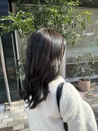 セミロング カラー 🐖 やぶたはるや🐖のヘアスタイル