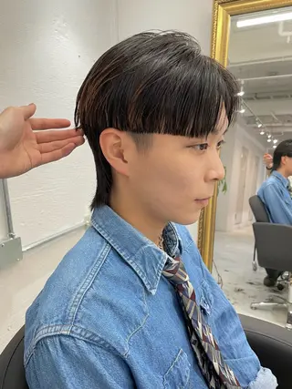 ショート メンズ 艶髪/透明感カラー tawadaのヘアスタイル
