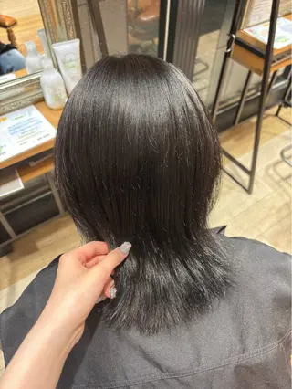 ミディアム カラー Karin／ レイヤーブリーチ🥀のヘアスタイル