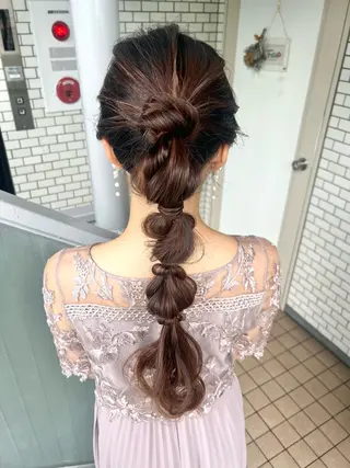 ヘアアレンジ 大人可愛いヘアメイク 💋🧚♀️しずかのその他イメージ