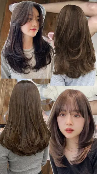 パーマ 🌿新宿 カットモデル🫧のヘアスタイル