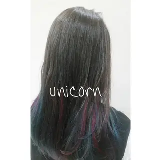 カラー ロング たき  あいみのヘアスタイル