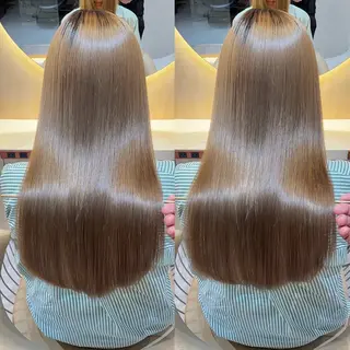 セミロング 縮毛矯正✨🫧 レイヤー川村利幸のヘアスタイル